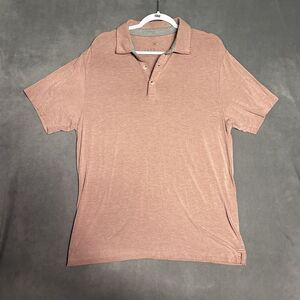 Free Fly Apparel Orange Polo Shirt Classic Short Sleeve